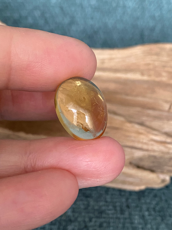 High-Grade & High-Dome シトリン ルース 01  天然石 天然色 8枚目の画像