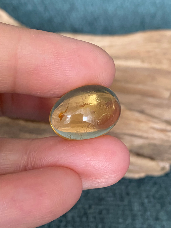 High-Grade & High-Dome シトリン ルース 01  天然石 天然色 10枚目の画像