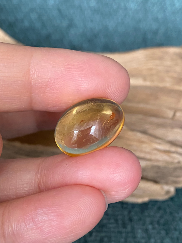 High-Grade & High-Dome シトリン ルース 01  天然石 天然色 6枚目の画像