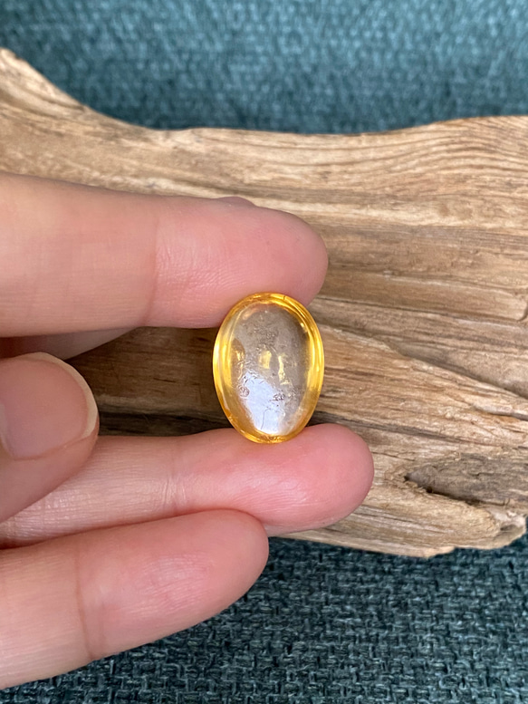 High-Grade & High-Dome シトリン ルース 01  天然石 天然色 12枚目の画像