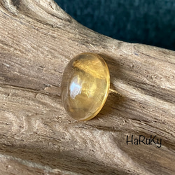 High-Grade & High-Dome シトリン ルース 01  天然石 天然色 1枚目の画像