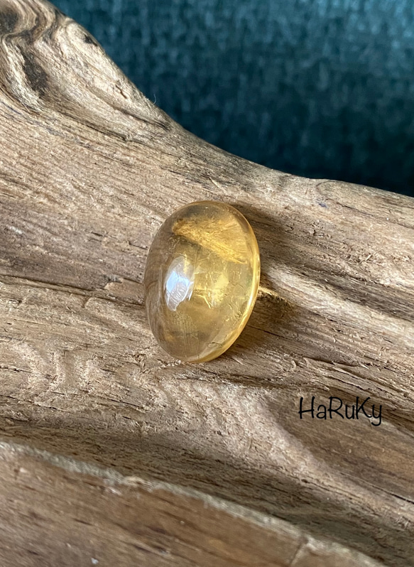 High-Grade & High-Dome シトリン ルース 01  天然石 天然色 1枚目の画像