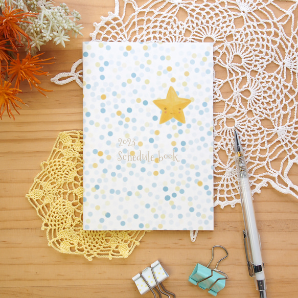 ドット柄 2023スケジュール帳 ♡ 【公式通販】
