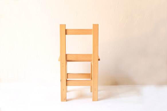 【イス】木の子ども椅子ーナチュラル家具 キッズチェア 4枚目の画像