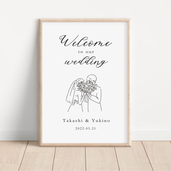 ボタニカルウェルカムボード 【ウェディング 結婚式 ナチュラル