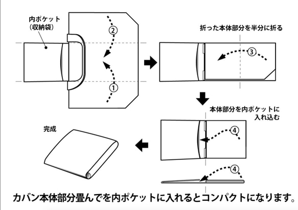 コンパクトおかいのもかばん　秋色マルチストライプ＆ピンク　　受注製作 5枚目の画像