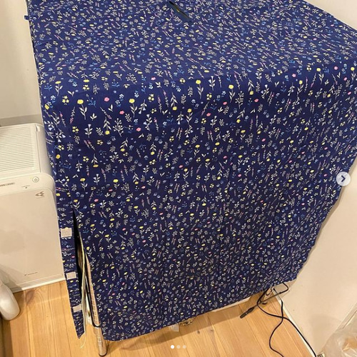 美品！HOEI鳥かご465 おやすみカバー、防寒カバー付き HOEI ホーエイ おやすみカバー タイプE 鳥かごカバー ケージ