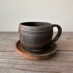 コーヒー焼 植木鉢 (coffee cup) 3号 2枚目の画像
