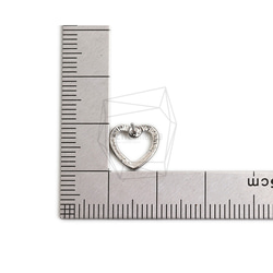 ERG-2181-R [2 件] 心形耳塞/ 9.9mm x 10.5mm 第5張的照片