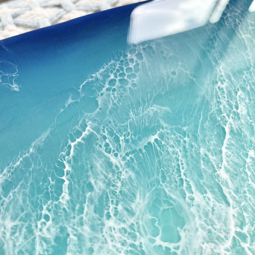 レジンアート海 KN13】レジンアート 海アート 海レジンアート 波アート