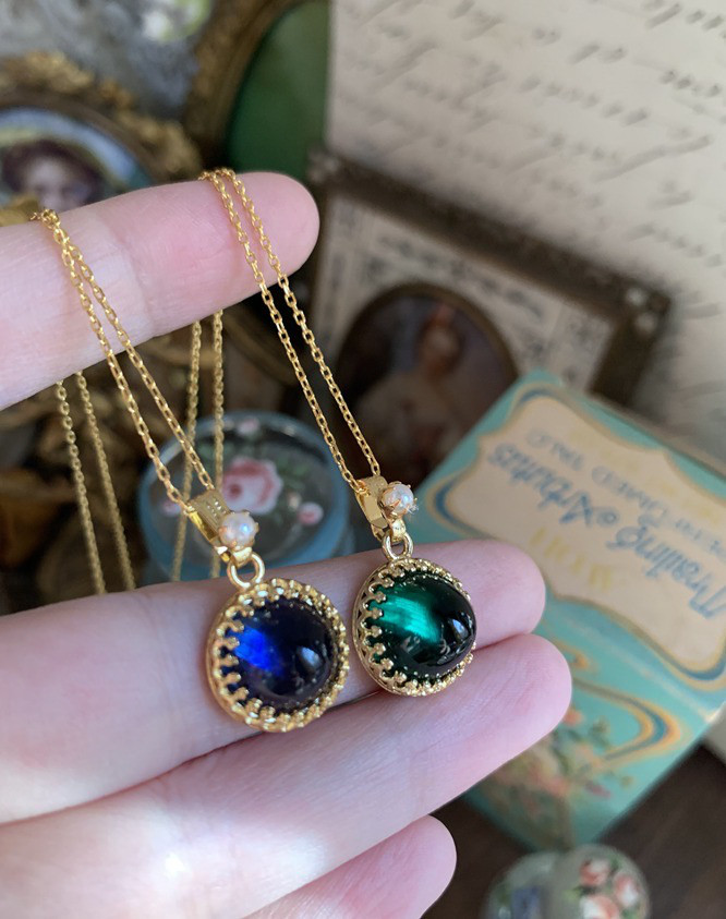 オアシス ウエスタン ヴィンテージ エメラルド グリーン キラキラ ガラスストーン ネックレス 緑 オアシス ウエスタン ヴィンテージ エメラルド グリーン キラキラ ガラスストーン ネックレス 緑