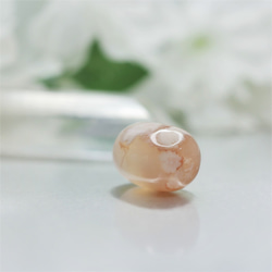 天然石　高品質　桜瑪瑙（さくらめのう）　天珠　1個　18ｍｍ　再販 4枚目の画像