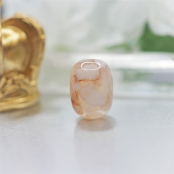 天然石　高品質　桜瑪瑙（さくらめのう）　天珠　1個　18ｍｍ　再販 7枚目の画像