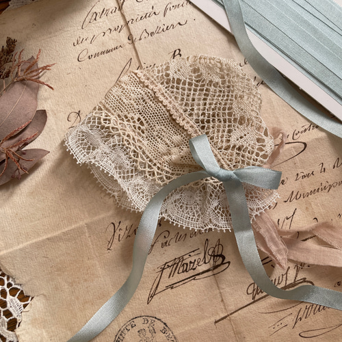 送料無料】約7mm幅୨୧手染めシルクリボン 約10m SILK RIBBON リボン