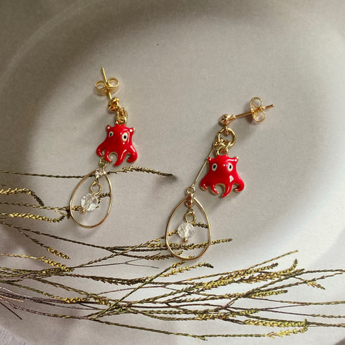 キラゆら！めんだこピアス