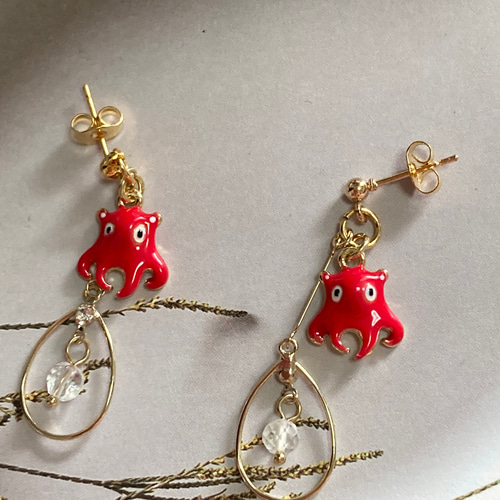 キラゆら！めんだこピアス キラゆら！めんだこピアス