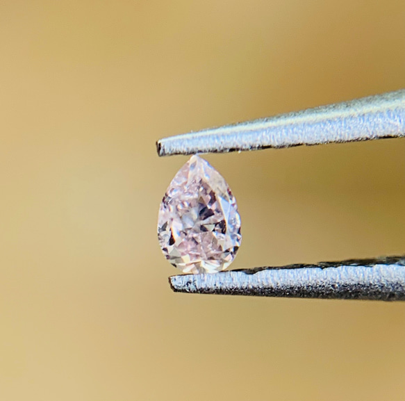 天然　ピンクダイヤモンド　ルース　ファンシー　0.055ct 宝石 4枚目の画像