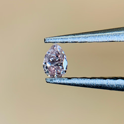 天然　ピンクダイヤモンド　ルース　ファンシー　0.055ct 宝石 6枚目の画像