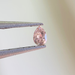 天然　ピンクダイヤモンド　ルース　ファンシー　0.055ct 宝石 3枚目の画像