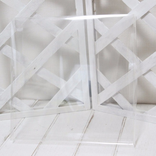 クリアBOX付・ペーパーフレームのスクラップブッキング フォトフレーム