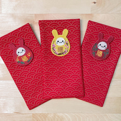 【新年紅包】卯年 招福兔 紅包袋 第3張的照片