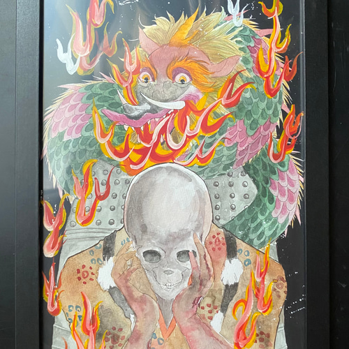 安珍清姫【水彩画】 絵画 1970nineteen sventy 通販 14551478