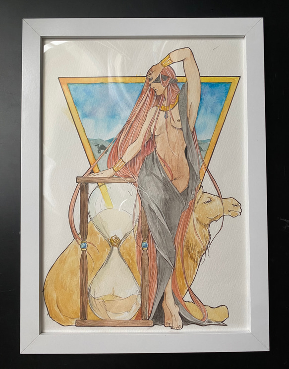 絵画　水妖　貴重　100cm×75cm 絵画 水妖 貴重 100cm×75cm 絵画 水妖 貴重 100cm×75cm