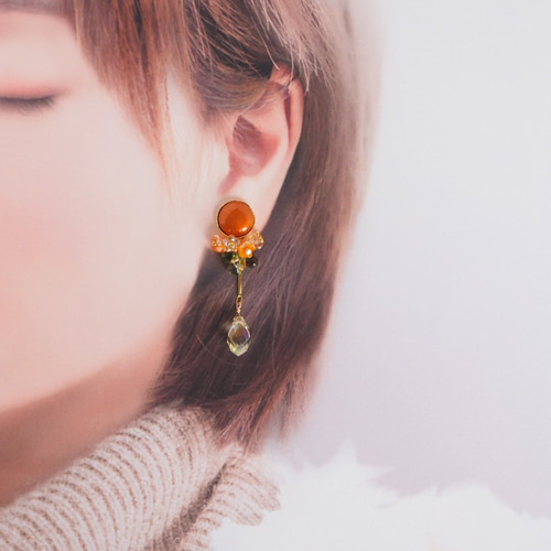 shishikui ピアス　オレンジ 1086_1_expand.jpg