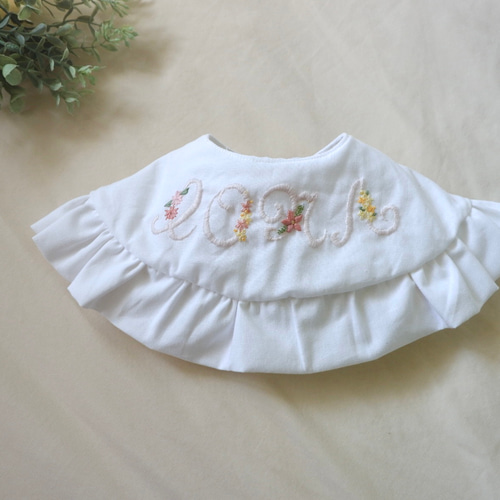 aoi 様　刺繍入りフリルスタイ aoi 様 刺繍入りフリルスタイ