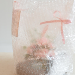 【超早割価格】紅白芍薬と蘭や松のお正月2wayフレームアレンジ 14枚目の画像