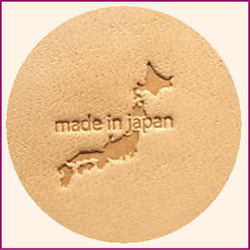 【MadeinJapanの刻印付き】ミニ長方型・長丸型　50枚/本ヌメ革タグ　穴開け・穴ナシどちらもOK！ 5枚目の画像
