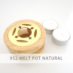 【TOOL】MELT POT 【952：NATURAL】 1枚目の画像