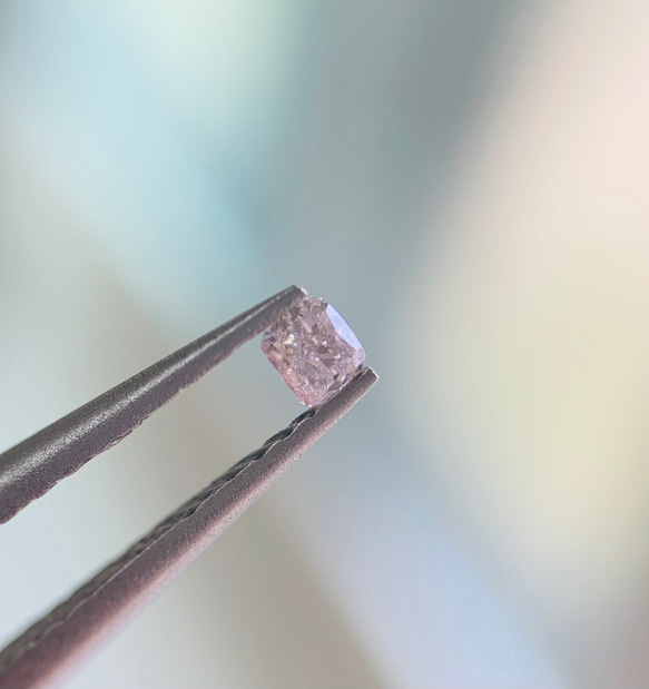 天然　ピンクダイヤモンド　ルース　アーガイル産　0.063ct 宝石 2枚目の画像