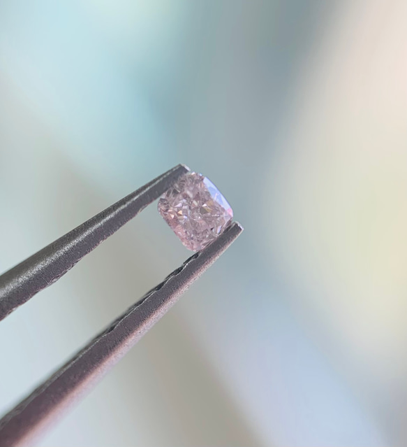 天然　ピンクダイヤモンド　ルース　アーガイル産　0.063ct 宝石 3枚目の画像