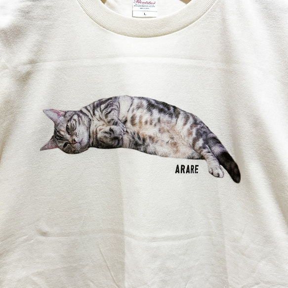 Tシャツ メンズ レディース 子ども うちの子 オーダー 半袖 おしゃれ 猫 犬 ポイント 名入れ 14枚目の画像