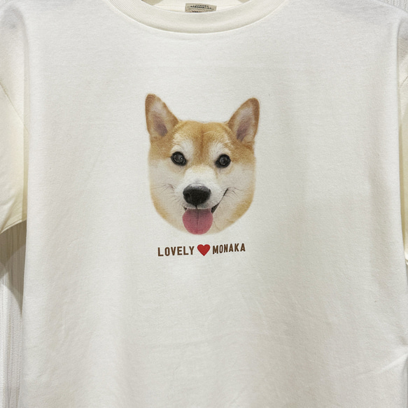 Tシャツ メンズ レディース 子ども うちの子 オーダー 半袖 おしゃれ 猫 犬 ポイント 名入れ 11枚目の画像