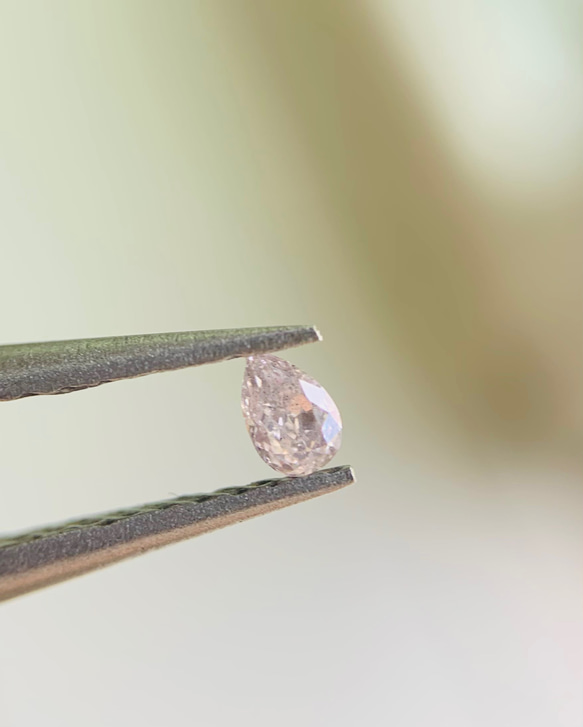 天然　ピンクダイヤモンド　ルース　アーガイル産　0.066ct 宝石 3枚目の画像