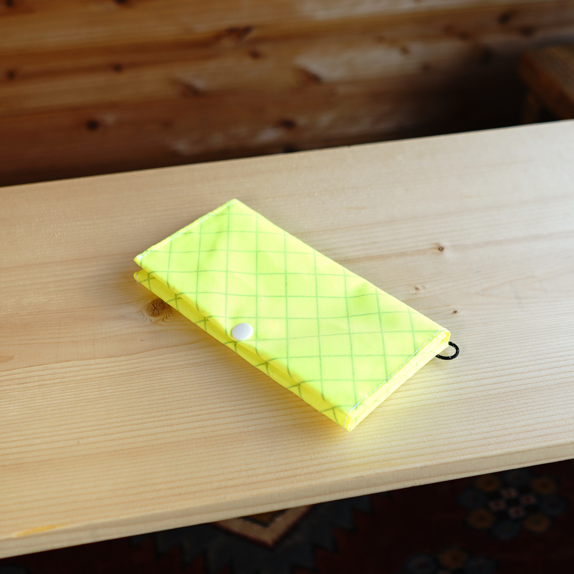 レモン［ぺたんこロングウォレット］/超軽量・防水・薄い・長財布・ミニ財布・slowhike［LW-01］