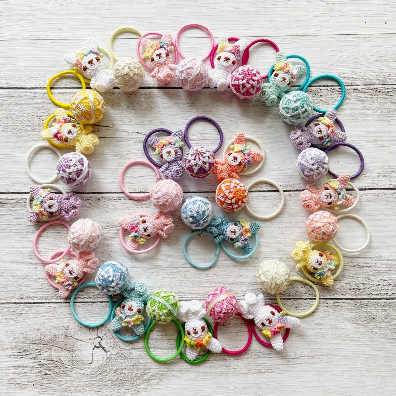 オーダーページ！！ ミニチュア キッズ ヘアゴム バッグチャーム