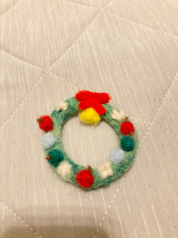 【＊かおりん＊】フェルトリース＊ハンドメイド 【＊かおりん＊】フェルトリース＊ハンドメイド