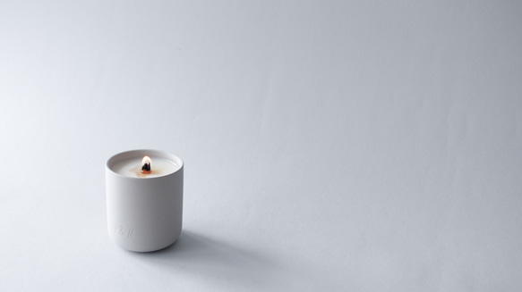 shea coconut - PRESENT/this series | scented candle | ~40hrs 8枚目の画像