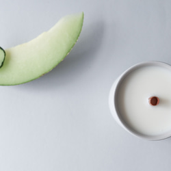 cucumber honeydew | scented candle | ~40hrs 3枚目の画像