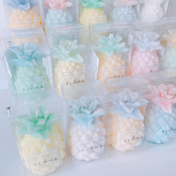 【ハワイからお届け】3Dパイナップルキャンドル ♡３D pineapple Candle 1枚目の画像