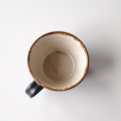 【momo様専用ページ】コーヒードリッパー＆ピッチャー・マグカップ　 黒　ドット　陶器 18枚目の画像