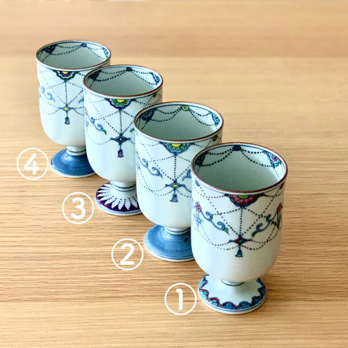 京焼・清水焼】京都 水野春陽窯 陶器製ワインカップ（筒型）瓔珞