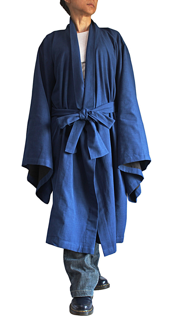 ジョムトン手織り綿着物法衣ローブ（JFS-169-03） 7枚目の画像