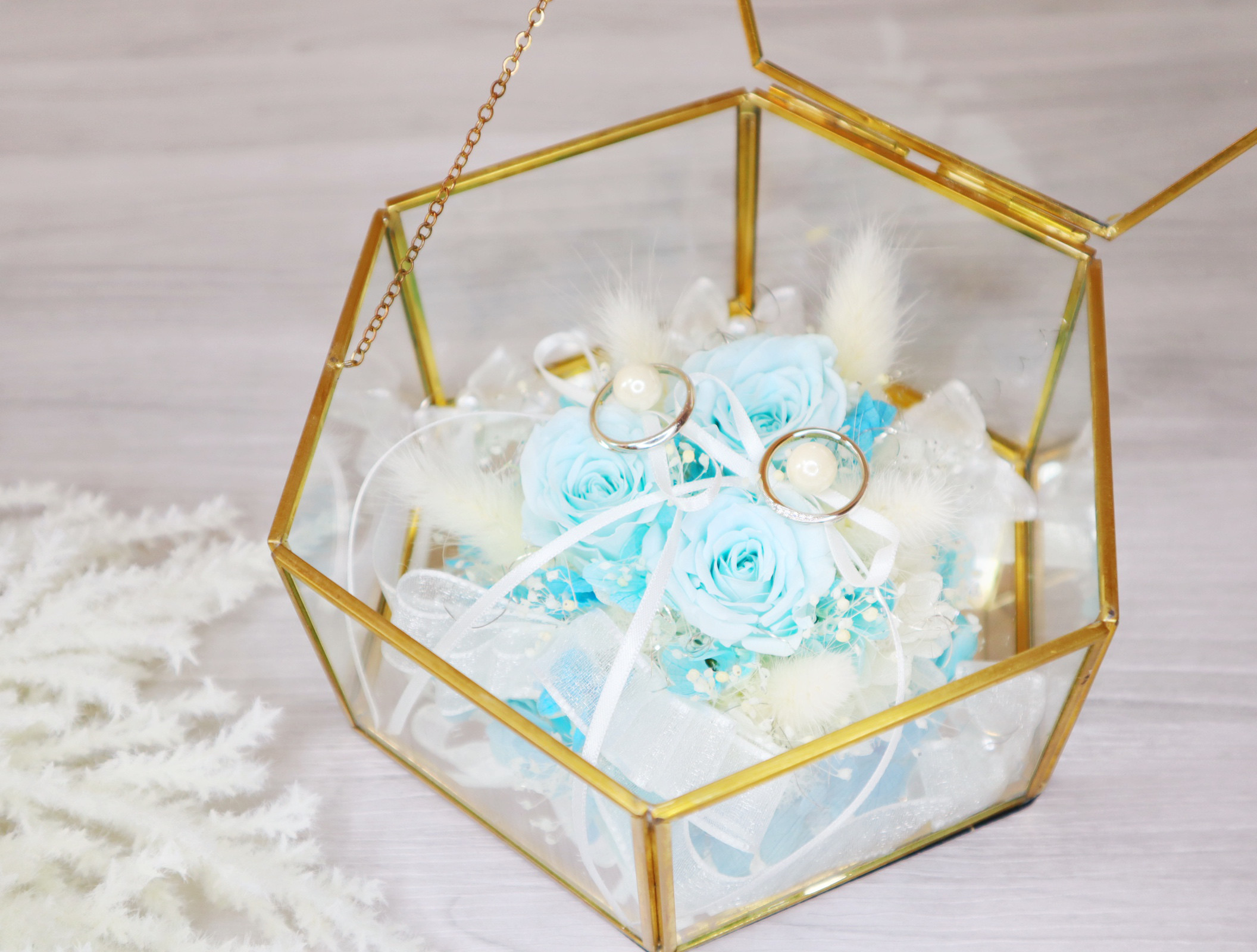 ピローヌ プチコキャン ガラスリング7点 ネックレス1点 合計8点セット