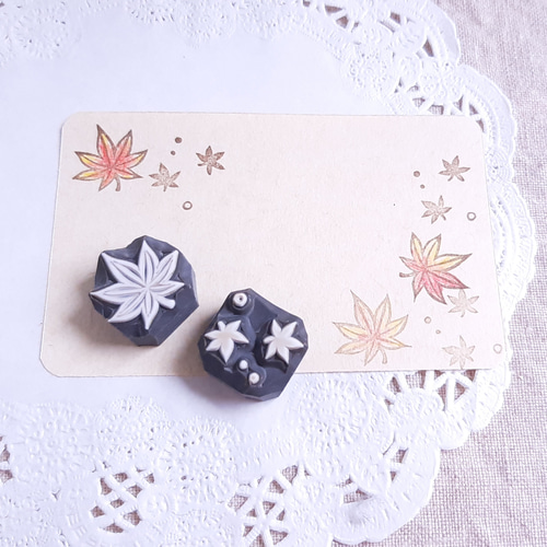 消しゴムはんこNo.429 ハリネズミ 秋セット 消しゴムはんこNo.429 ハリネズミ 秋セット