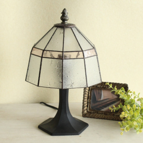 銀河ガラスのテーブルランプ スタンドライト・テーブルランプ あかり