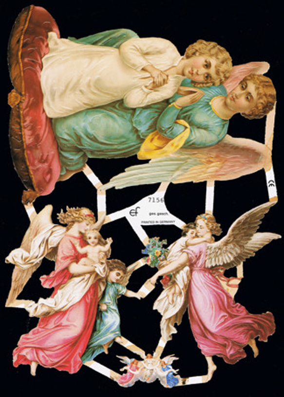 ドイツ製クロモス 聖なる天使たち ラメなし　DA-CH120 2枚目の画像